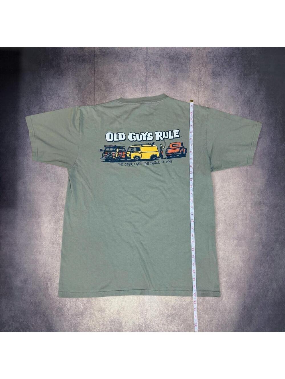 Vintage Old Guys Rule 100% cotton T-Shirt